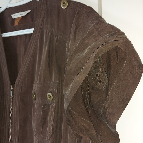 Silk Cargo Jumpsuit - Picture 11 of 12